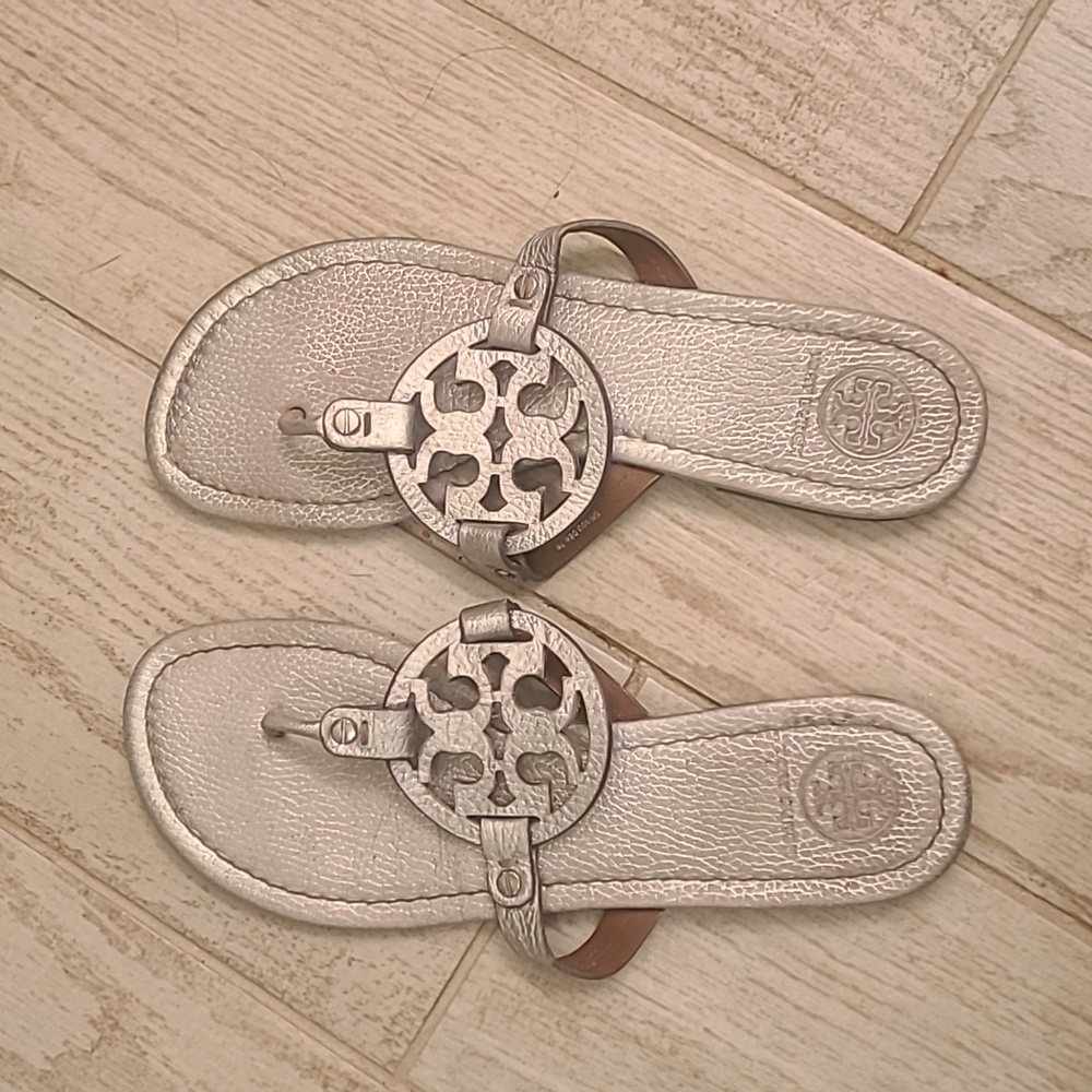 Tory Burch Miller Sandals in a Size 10